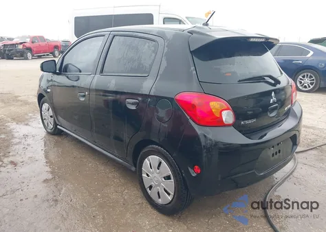 2015 Mitsubishi Mirage De/Rf z USA, uszkodzony, nr VIN ML32A3HJ0FH041777